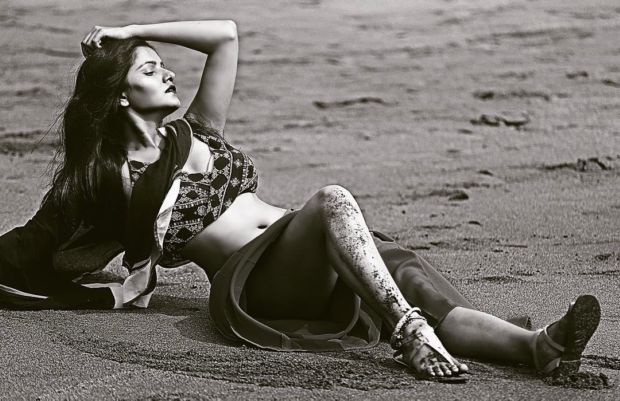 Hotness Alert: Rubina Dilaik Rocks On The Beach In Bikini | FilmyMama.com